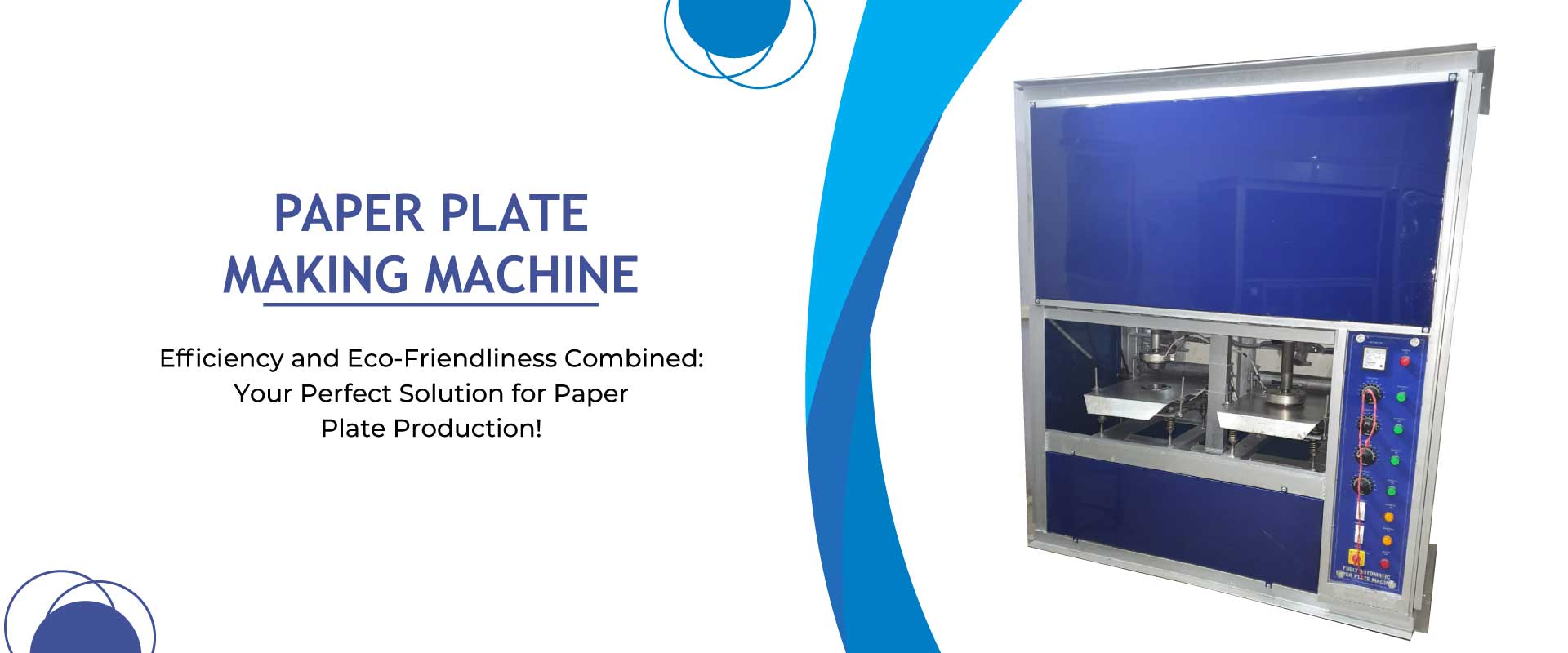 Paper Plate Making Machine Manufacturers in Raipur