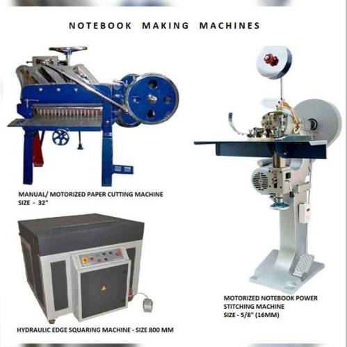 Notebook Making Machine Manufacturers in Jharkhand
