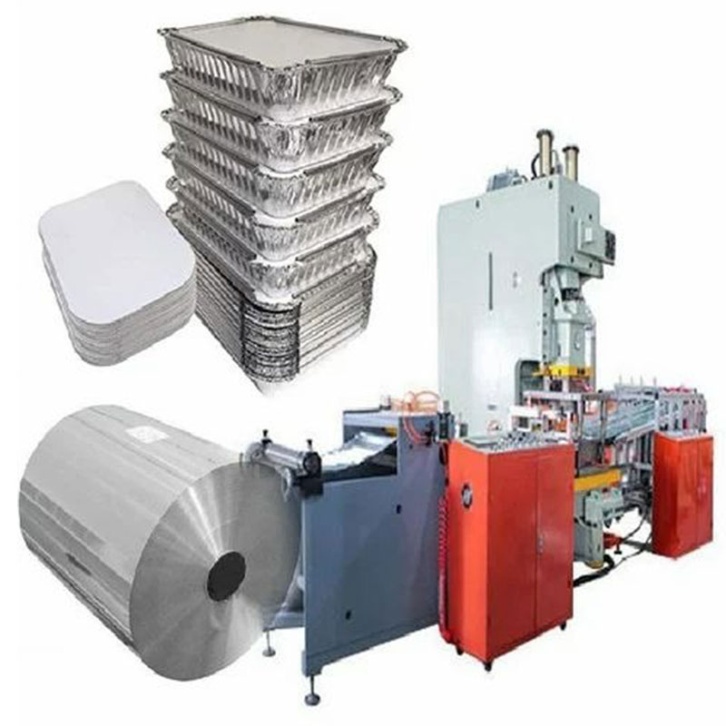 Double Cavity Automatic Aluminum Foil Container Making Machine Manufacturers in Chhattisgarh